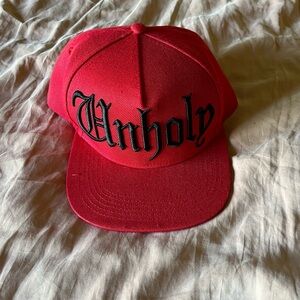 BlackCraft “Unholy” SnapBack in red